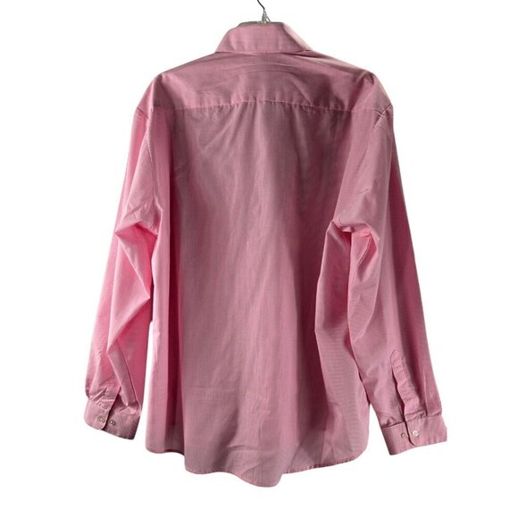 Rock N Roll Women's Shirt 50's Elvis Pink White Stripe XL Button-Up Long Sleeve - Picture 14 of 16